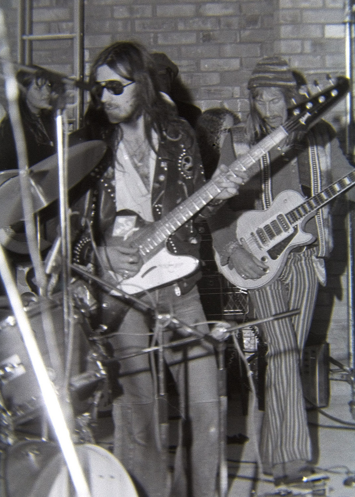 Lemmy's Gibson Thunderbird, Hawkwind, circa 1971
