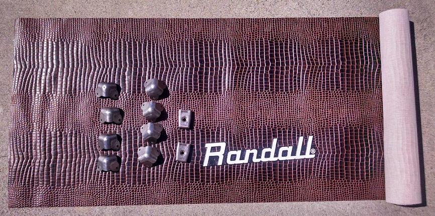 Randall RG-100 Classic Head. New Fabric, reworked hardware Randall RG-100 Classic Head. New fabric, reworked hardware