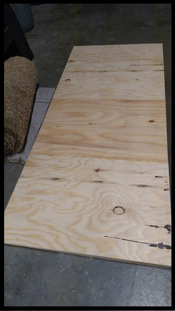 Plywood Slab for Instrument Pad
