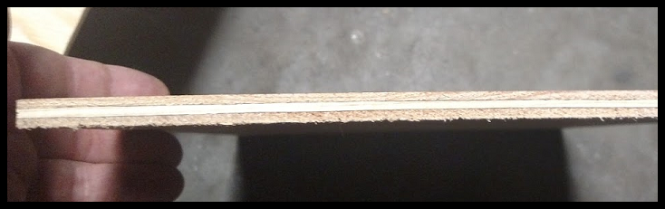 Demostration of Bowing in Plywood