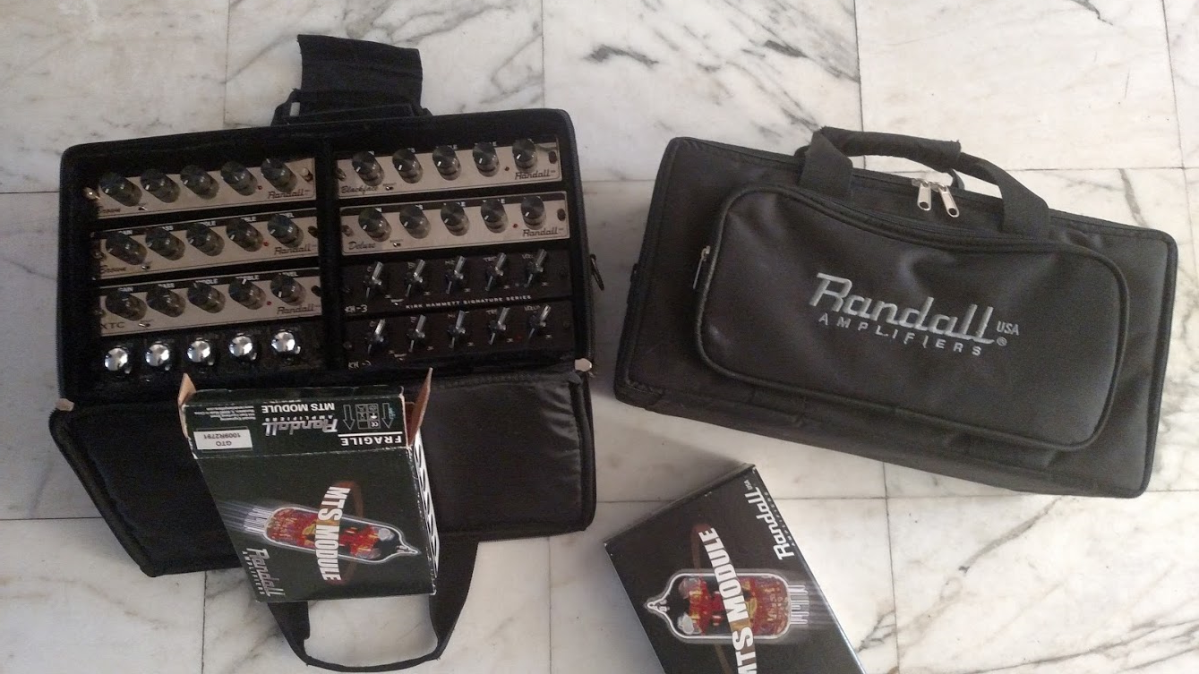Randall Synergy Egnater MTS modular preamps